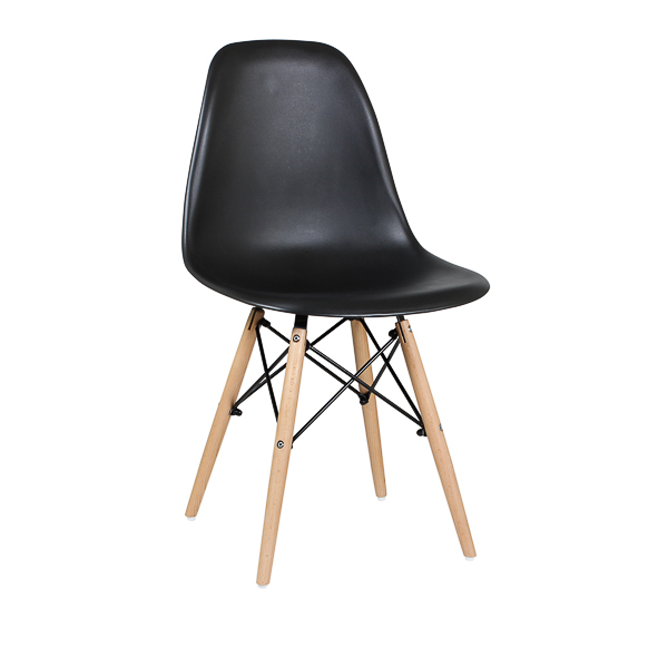 Стул обеденный EAMES DSW WX-503, пластик черный